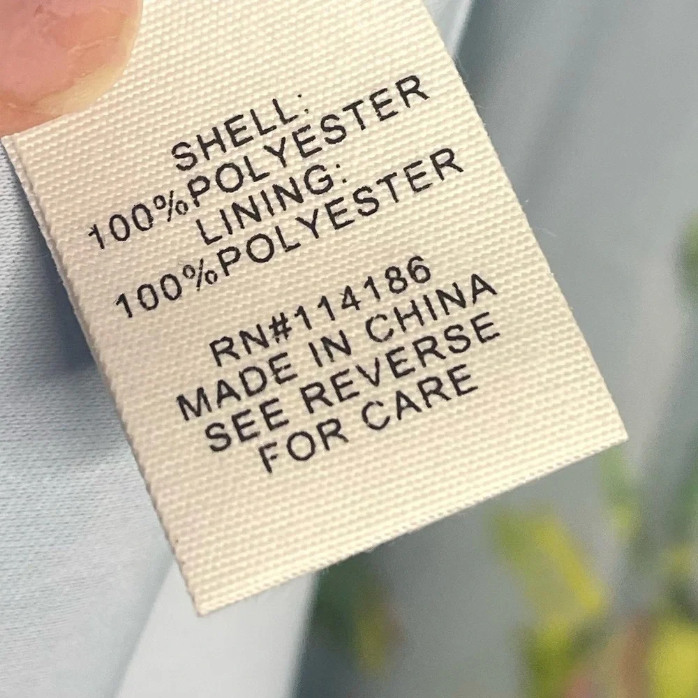 Adyson Parker Women's Floral MIDI Dress Sheer Lined Size 2X Blue Yellow NWT - Picture 5 of 7